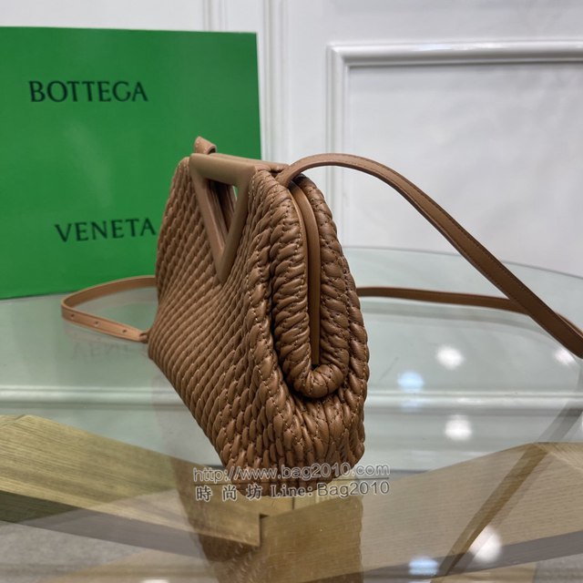Bottega veneta高端女包 8546B BV寶緹嘉2021包包最新triangle倒三角手提單肩斜挎包三角包  gxz1280